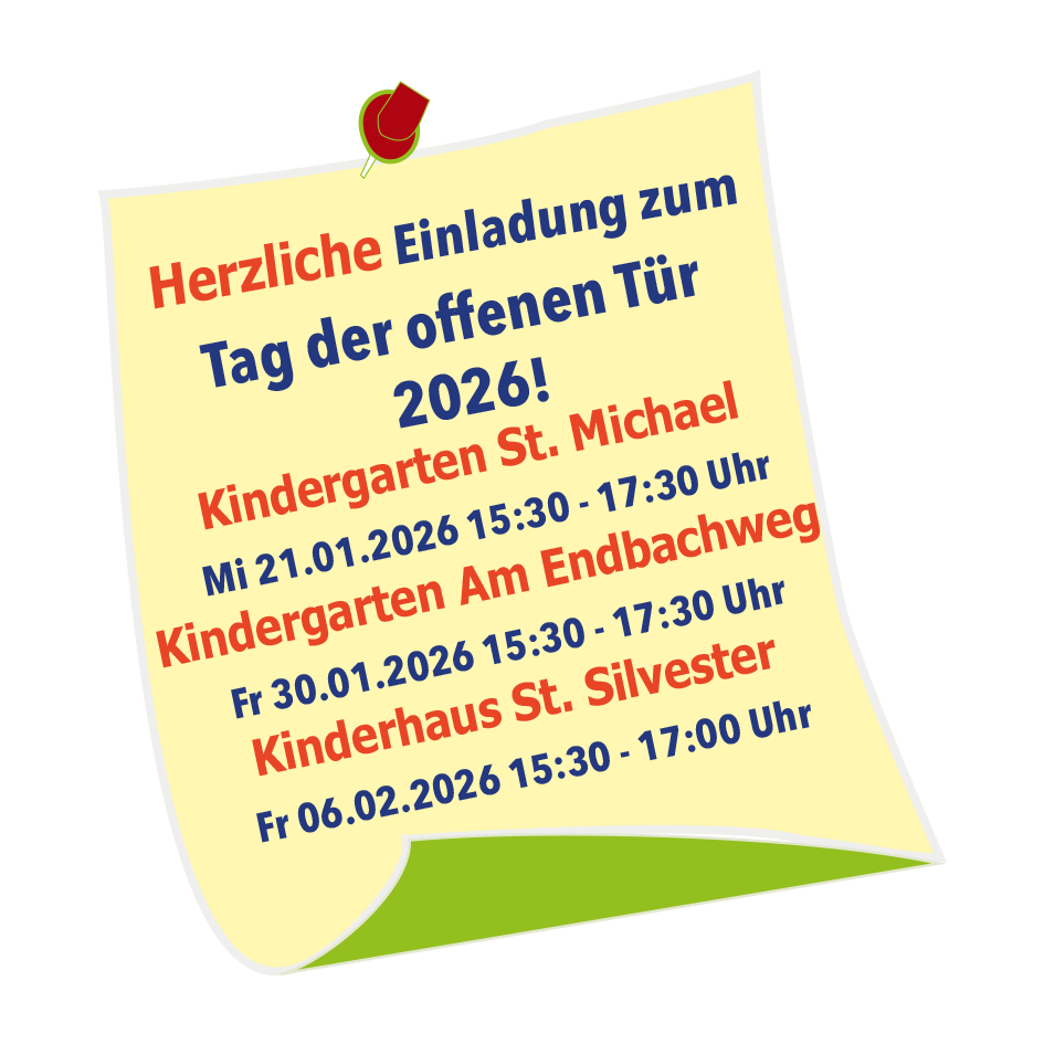 Tag der offenen Tür im Kindergartenverbund Poing Anzing Forstinning