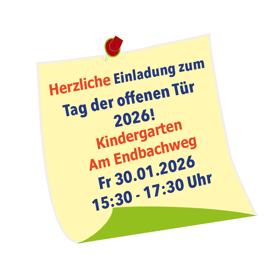 Kindergarten am Endbachweg Tag der offenen Türe