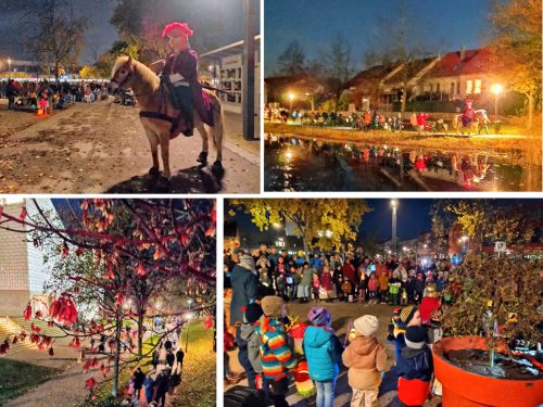 Sankt Martinsumzug im Kindergarten Am Endbachweg